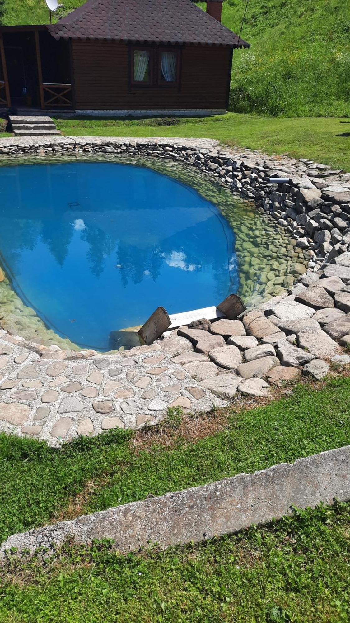 Hotel Lisoviy Zatyshok, Z Vidkrutum Litnim Baseynom Slavske Exterior foto